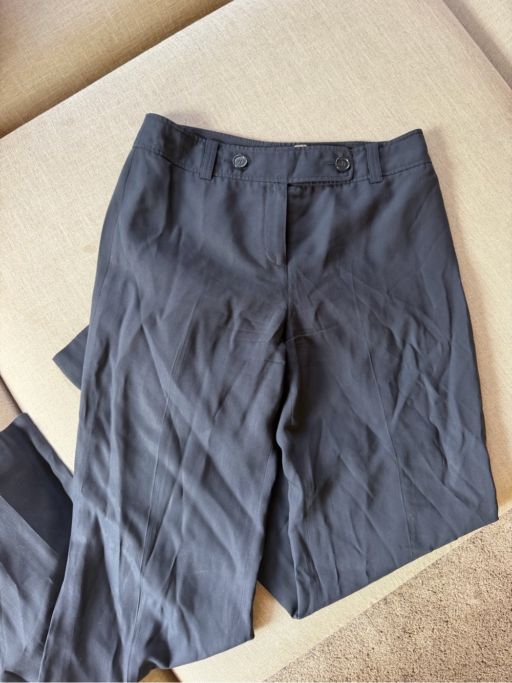 Ann Taylor Black Straight Leg Pants
